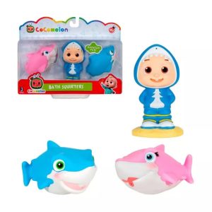 CoComelon Bath Squirters - JJ And Sharks